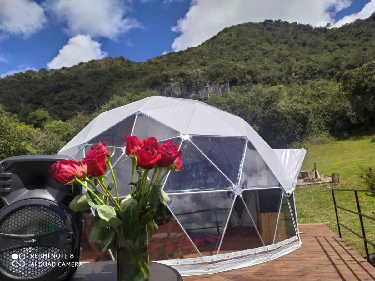 Glamping Hermoso Amanecer Guatavita Exterior photo