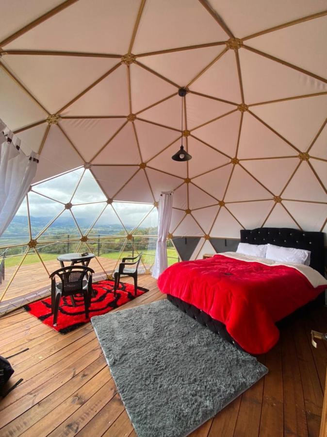Glamping Hermoso Amanecer Guatavita Exterior photo
